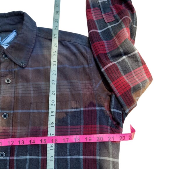 Bunny Rabbit UPCYCLED Flannel | Large - Picture 4 of 6